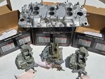 Original 1968 1969 Corvette 3X2 Tri-power Intake & Carburetors 427 435HP Nos. Fixed Price $5900.00.