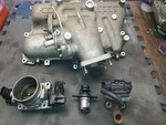 03-05 4.6 Dohc Upper Intake, Throttle Body & Sensor, Lincoln Aviator. Fixed Price $39.00.