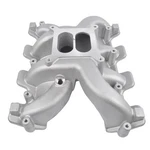 Aluminum Satin Dual Plane Carb Intake Manifold For Gm LS1 5.3L LS2 6.0L 300-130. Fixed Price $143.99.