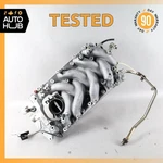 86-91 Mercedes W126 420SEL M116 Air Intake Manifold W/ Throttle Body Oem. Fixed Price $332.00.