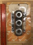 Nos Offenhauser 1081 Cast Aluminum 3 Hole Fuel Block Tri-power Gasser Hotrod. Fixed Price $150.00.