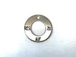 Porsche 356 Fuel Shutoff Rod Plate NLA20126100. Fixed Price $44.72.
