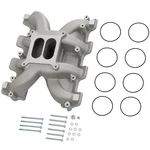 For Gm LS1 LS2 LS6 Cathedral Port 300-130 Dual Plane Mid-rise Intake Manifold. Fixed Price $129.97.