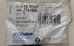 Nos GM#2724966CADILLAC Srx Condenser Pair Of Manifold Seals (2 Pack). Fixed Price $12.95.