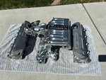 New Ford Mustang Foxbody Cobra 5.0L Polished Intake & Y303 Svo Aluminum Heads. Fixed Price $3700.00.