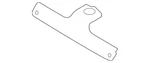 Genuine Nissan Intake Duct Front Bracket 16588-4BB0B. Fixed Price $16.48.
