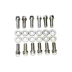 Edelbrock Intake Bolt Set 8504; Cad Plated Hex Head, 3/8-16 .750 In. For Sbc. Fixed Price $28.03.