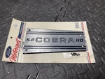 Nos Ford Motorsport Svo Intake Plaque Foxbody 1986-1993. Fixed Price $179.00.