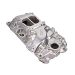 Bbc Chevy Oval Port Polished Aluminum Intake Manifold Power Plus. Fixed Price $259.99.