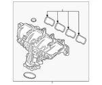 Genuine Mazda Intake Manifold PY8V13100. Fixed Price $321.54.