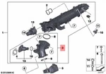 Genuine Bmw F01N F02N F06N Intake Manifold Agr Venturi Oem 11617823244. Fixed Price $334.73.