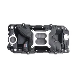 Edelbrock Intake Manifold 75613; Rpm Air-gap Dual Plane Oval Port, Black For Bbc. Fixed Price $618.95.