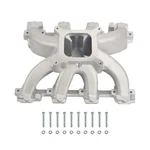 Satin Aluminum Cathedral Carb Intake Manifold For Gen Iii LS1/LS2 Super Victor. Fixed Price $179.99.