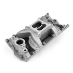 Chevy Sbc 350 Vortec Mid-air Midrise Aluminum Intake Manifold Satin. Fixed Price $318.95.