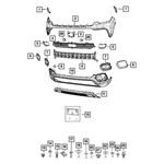 For Jeep Compass 2022-2025 68458820AA Front Right Brake Air Duct. Fixed Price $12.92.