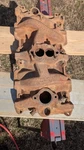 3746826 Gm Sbc Intake Manifold 2BBL. Fixed Price $70.00.