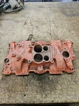 1971 Chevy Camaro Corvette 350 4BBL Q-jet Intake Manifold Gm # 3973469 A-26-71. Fixed Price $95.00.