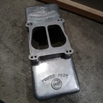Offenhauser Turbo-thrust "power Port 360" Tunnel Ram Intake Manifold. Fixed Price $200.00.