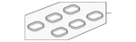 Genuine Ford Engine Intake Manifold Gasket HL3Z-9439-C. Fixed Price $10.65.