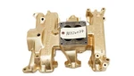 1955-1956 Ford Mercury 292 / 312 Y-block 4BBL Gold Intake Manifold, ECZ-9425-A.. Fixed Price $219.99.