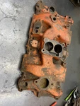 Gm 1973 1983 Small Block Chevy Intake Maifold 340266 2BARREL Cast Iron Oem. Fixed Price $119.00.