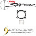 Holley Sniper Lts Thrtle Bdy Spacer-blk 11-15 Mustang 860003B. Fixed Price $706.71.