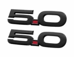 Ford M1447M50AB 2015-2020 Mustang Gt 5.0 Fender Emblems Black. Fixed Price $63.42.