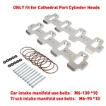 For Athedral Port Heads Rectangle Intakes Blower Manifold Adapters. Fixed Price $64.50.
