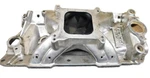 Edelbrock Early 2970 Sb Chevy Victor Intake, Single Plane, 4150 Flange Nhra Imca. Fixed Price $190.00.