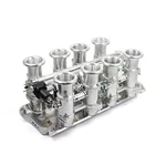 Ford Sb 289 302W Downdraft Efi Stack Intake Manifold System Complete Polished. Fixed Price $2199.00.