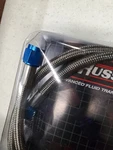 Russell By Edelbrock RUS-658530 Blue 4' Braided Stanless Steel Hose Assy. Fixed Price $21.50.