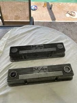 Vintage M/t Finned Aluminum Valve Cover Pair Sbc Small Block Chevy 103R-50B 350. Fixed Price $127.63.