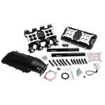Holley Intake Manifold 300-135BK; Mid Rise Black Aluminum For Ls-series. Fixed Price $1177.95.