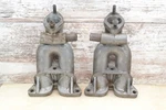 Porsche 356 Carburetor Manifold Pair Pre-a Solex 32 Pbic Carbs Set. Fixed Price $149.95.