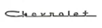 Chevy 150-210 Chevrolet Chrome Script V-8 1957 13 Long New. Fixed Price $37.95.