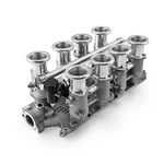 Ford Sb 289 302 Windsor Downdraft Efi Stack Intake Manifold System Satin. Fixed Price $2442.11.