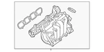 Genuine Nissan Intake Manifold 14001-5RL1A. Fixed Price $692.05.