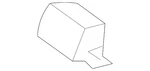 Genuine Ford Radiator Support Splash Shield Nut W705992-S441. Fixed Price $5.40.