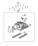 Genuine Mopar Special Head Bolt 68490085AA. Fixed Price $14.41.