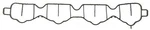 Engine Intake Manifold Gasket Mahle MS19875. Fixed Price $27.81.