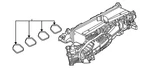 Genuine Bmw Intake Manifold 11-61-7-952-860. Fixed Price $790.52.