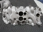 1969 Corvette Only Aluminum Intake Manifold-gm #3947801--427/390HP L36-QJET Carb. Fixed Price $675.00.