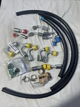 (lot) Vintage Air Beadlock Fittings W/hose And O-rings. Fixed Price $149.00.