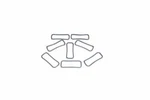 Genuine Gm Intake Manifold Kit With Side Gaskets 12533587. Fixed Price $85.34.