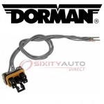 Dorman Techoice Windshield Wiper Motor Connector For 1991-2000 Gmc K3500 Rt. Fixed Price $44.72.