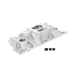 Weiand Intake Manifold 8125; Street Warrior Dual Plane IDLE-5500 Alum For Sbc. Fixed Price $269.99.