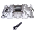 2703 Intake Manifold Sbc W/ Oil Fill Tube For Chevy 262-400 55-86 Aluminum. Fixed Price $240.00.