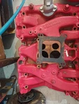 455 Olds Mobile Marine Flow Intake Manifold Higher Than Edelbrock Rise.. Fixed Price $195.00.