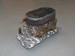 Edelbrock Sb Chevy 2X4 Dual Quad Intake Manifold 5425 W/500 Carbs C26. Fixed Price $1050.00.