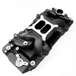 Professional Prod. 53041 Oval Port Crosswind Intake Manifold Black For Chevy V8. Fixed Price $251.82.